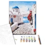 Картина по номерам Brushme Улица Санторини 40х50 см (BS27704): Производитель Brushme