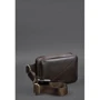 Женская поясная сумка BlankNote Dropbag Mini темно-коричневая (BN-BAG-6-choko): Фактура Матовая, Гладкая
