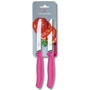 Victorinox (6.7836.L115B) SwissClassic Tomato&Sausage 11см волн. розовый 2шт