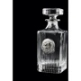 Набор водочной Boss Crystal серии Казаки графин с серебром 6 рюмок с овалами серебро платина хрусталь (B77KOZ2PS) фото 3