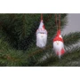 Подвеска новогодняя Jumi из фетра Гном 7.5 см 2 шт серый и красный (5900410398313)