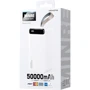Зовнішній акумулятор Wekome Power Bank 50000mAh Minre Digital Display White (WP-283): Кабелі / перехідники для смартфонів в комплекті немає