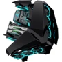 Корпус JONSBO MOD5 Black: Материал передней панели сталь, алюминий