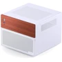 Корпус Jonsbo N4 White: Форм-фактор материнской платы micro-ATX