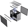 Корпус ALmordor Seiya 180 MATX Silver (ALS180MDS): Типоразмер Mini-Tower
