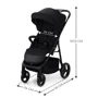 Прогулянковий візочок Kinderkraft TRIG 3 Black (Hnrt_4735): Стать дитини унісекс