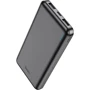 Внешний аккумулятор Hoco Power Bank 10000mAh J100 High-Ranking Black: Количество USB 2