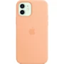 Чохол для iPhone Apple Silicone Case with MagSafe Cantaloupe (MK023) for iPhone 12 / iPhone 12 Pro: Матеріали силікон