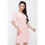 Платье FashionUp PL-1617C 48 розовое повседневное до середины бедра