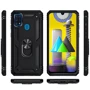 Аксессуар для смартфона BeCover Military Black for Samsung M315 Galaxy M31 (704959): Материал TPU (термополиуретан) и пластик
