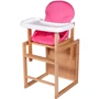 Стульчік- трансформер Наталка світлий пластикова стільниця рожевий (621965)