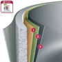 RONDELL RDA-1257 ArtDeco 28 см (RDA-1257): Диаметр, см 28