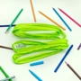 Пенал ZIPIT Neon Radiant Lime лаймовый (ZT-NN-1): Количество отделений 1