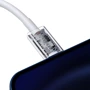 Кабель Baseus Cable USB-C to Lightning Superior Series PD 20W 2m White (CATLYS-C02) фото 5