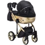 Коляска 2 в 1 Adamex Chantal Star Polar (Gold) Star 6 (624714): Ширина шасси 60