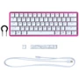 Клавиатура HyperX Alloy Origins 60 Pink (572Y6AA): Количество дополнительных клавиш нет