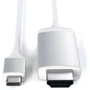 Кабель Satechi Cable USB-C to HDMI 4K 1.8m Silver (ST-CHDMIS) фото 4
