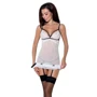 Эротический комплект Passion ORIHIME CHEMISE white XXL/XXXL