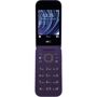 Мобильный телефон HMD 2660 4G FLIP Dual Sim Violet (UA UCRF): Дисплей 2.8" (240x320) + 1.77"