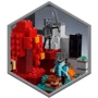 Конструктор LEGO Minecraft Разрушенный портал 316 деталей (21172) фото 8