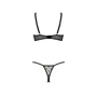 Комплект Passion MARINA SET WITH OPEN BRA beige XXL/XXXL