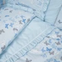 Набор для детской кроватки Twins Romantic Spring collection Butterfly blue голубой 4027-TRS-04