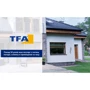Термометр уличный TFA металл античное олово 100x27x410 мм фото 7