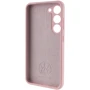 Чехол для телефонов Lakshmi Premium Silicone Case with Logo Full Camera Pink Sand for Samsung S911 Galaxy S23: Материал силикон