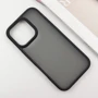 Чехол для iPhone Mobile Case TPU+PC Metal Buttons Black for iPhone 16 Pro: Тип чехла накладка на заднюю часть