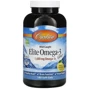 Carlson Labs Wild Caught Elite Omega-3 Gems 1,600 mg 180 Soft Gels Natural Lemon Flavor Риб'ячий жир з Oмега-3