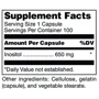 Douglas Laboratories Inositol 100 caps Инозитол: Тип Витамин B