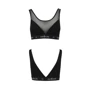 Топ с прозрачной вставкой Passion PS002 TOP black, size S