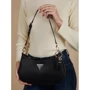 Женская сумка багет GUESS NOELLE TOP ZIP SHOULDER BAG черная (HWZG7879180-BLA): Пол Женский