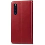 Аксессуар для смартфона Mobile Case Getman Gallant Red for Samsung A415 Galaxy A41: Материал искусcтвенная кожа