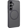 Чохол для телефона Mobile Case TPU+PC Металеві кнопки з MagSafe Colorful Black для Samsung S921 Galaxy S24