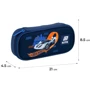 Набор Kite рюкзак + пенал + сумка для обуви 724 Hot Wheels (SET_HW25-724S): Цвет синий