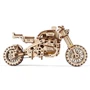 Механічний 3D пазл Ugears Мотоцикл Scramber з коляскою (6336921) фото 6