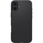 Чехол для iPhone Spigen Liquid Air Matte Black (ACS08194) for iPhone 16: Цвет черный