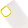 Чехол для iPhone Mobile Case TPU+PC Bichromatic Matte / Yellow for iPhone 12 Pro Max: Тип чехла накладка на заднюю часть