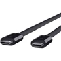 Кабель Belkin Cable USB-C to USB-C Thunderbolt 3 40Gbps 0.8m Black (F2CD084bt0.8MBK): Тип USB-C - USB-C