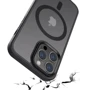 Чехол для iPhone Mobile Case TPU+PC Metal Buttons with MagSafe Colorful Black for iPhone 14 Pro фото 5