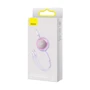 Кабель Baseus USB Cable to Micro USB/Lightning/Type-C Bright Mirror 2 Series 3.5A 1.1m Purple (CAMJ010005) фото 8