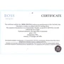 Набор для виски Boss Crystal Тризуб 6 бокалов платина серебро золото хрусталь (BCR6TPL) фото 2