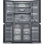 Холодильник Side-by-Side Whirlpool WQ9IFO1BX: Розташування морозильної камери Нижня