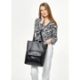 Жіноча сумка шоппер Sambag Shopper чорна (93251002)