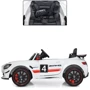 Детский электромобиль Bambi Racer Mercedes AMG, белый (M 4050EBLR-1): Вид автомобиль