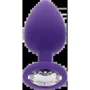 Анальная пробка Toy Joy Large Diamond Booty Jewel (фиолетовая)