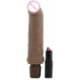 Вибратор для точки G CyberSkin G-Spot Buzzer, 19,05x3.3 см, коричневый
