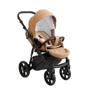 Універсальна коляска 2 в 1 Broco Miracle Black 9023-BMB-06, бежевий фото 10
