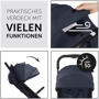 Коляска прогулочная Hauck Travel N Care Dark Navy Blue (16016-9): Тип коляски Прогулочная